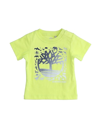 TIMBERLAND T-shirt Lime green 100% Cotton