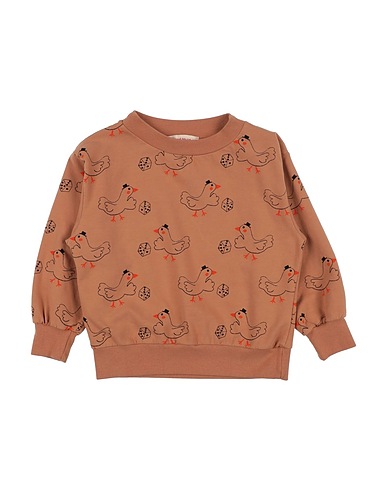 WEEKEND HOUSE KIDS Sweatshirt Kamel 96% Organische Baumwolle, 4% Elastan