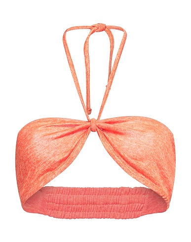 NA-KD Cropped Top Orange 72% Polyester, 23% Viskose, 5% Elastan