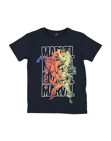 NAME IT® T-shirt Midnight blue 95% Cotton, 5% Elastane