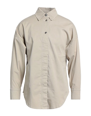 ELVINE Solid colour shirt Beige 100% Tencel™