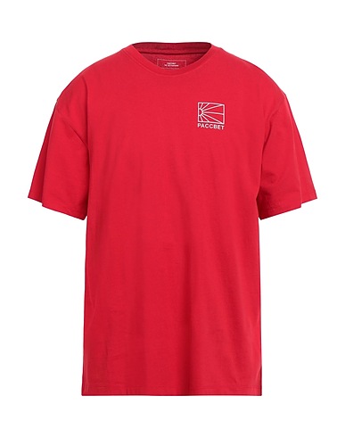 RASSVET T-shirt Rosso 100% Cotone