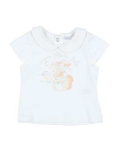 LOLETA T-shirt White 95% Cotton, 5% Elastane