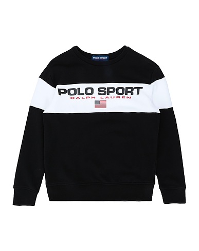POLO RALPH LAUREN Sweatshirt Black 84% Cotton, 16% Polyester