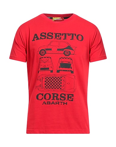 ABARTH T-Shirt Rot 100% Baumwolle