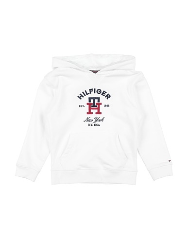 TOMMY HILFIGER Felpa Bianco 70% Cotone, 30% Poliestere