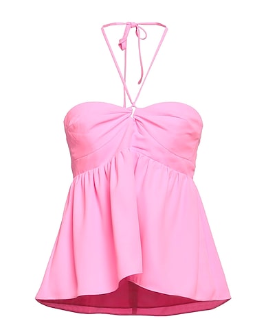 AMANDA UPRICHARD Off-the-shoulder top Fuchsia 100% Polyester