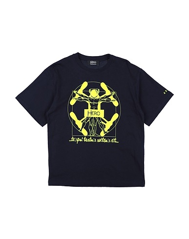 HEROS T-shirt Midnight blue 100% Cotton