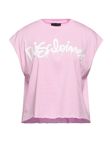 DISCLAIMER T-shirt Pink 100% Cotton