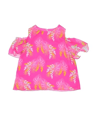 VICOLO Top Fuchsia 100% Polyester