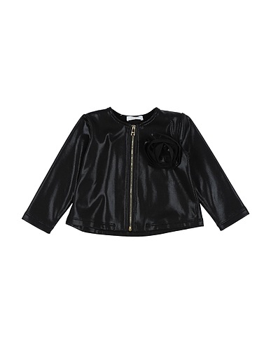 LIU •JO Sweatshirt Black 100% Polyester, Cotton