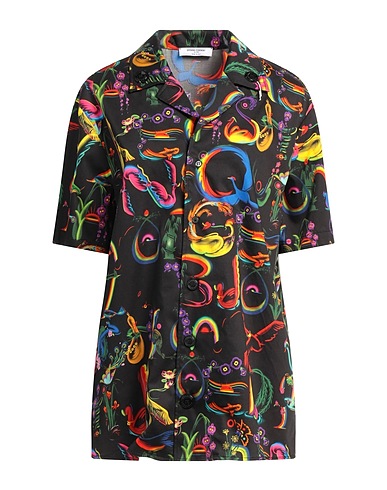 OPENING CEREMONY Floral shirts & blouses Black 100% Cotton