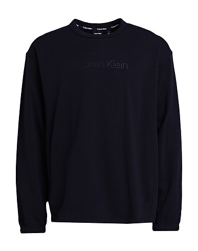 CALVIN KLEIN Sweatshirt Black 72% Cotton, 28% Polyester