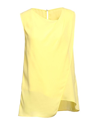 DIANA GALLESI Top Pastel yellow 100% Polyester