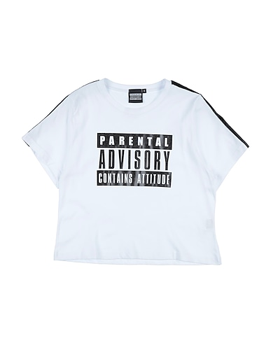 PARENTAL ADVISORY EXPLICIT CONTENT T-shirt White 100% Cotton
