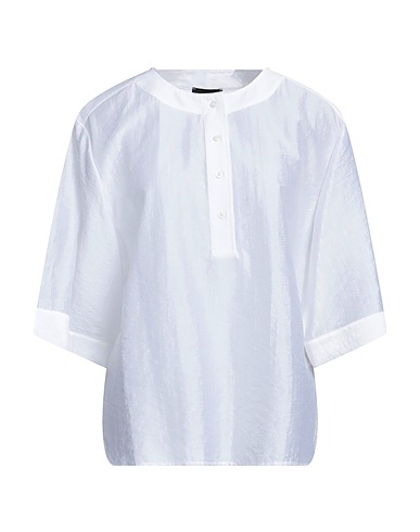 EMPORIO ARMANI Top White 80% Lyocell, 20% Polyamide