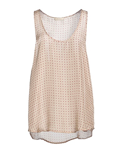 MES DEMOISELLES Silk top Brick 100% Silk
