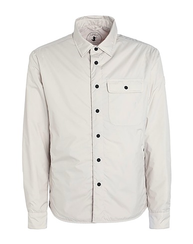 SAVE THE DUCK Einfarbiges Hemd LYNX
 Beige 100% Polyester