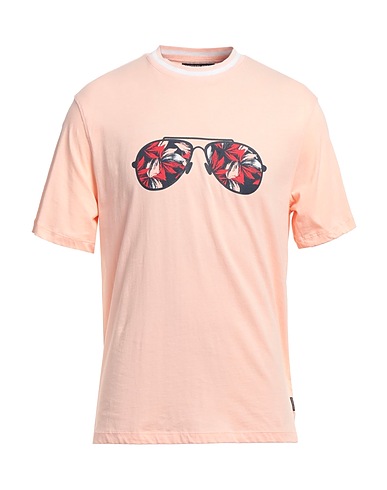 MICHAEL KORS MENS T-shirt Light pink 100% Cotton