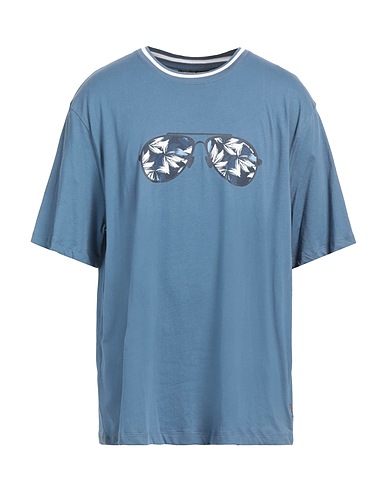 MICHAEL KORS MENS T-Shirt Blaugrau 100% Baumwolle
