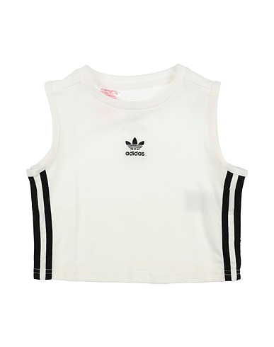 ADIDAS ORIGINALS Tanktop Adicolor Crop Tank Top
 Weiß 93% Baumwolle, 7% Elastan