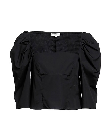 VINCE. Top Nero 100% Cotone