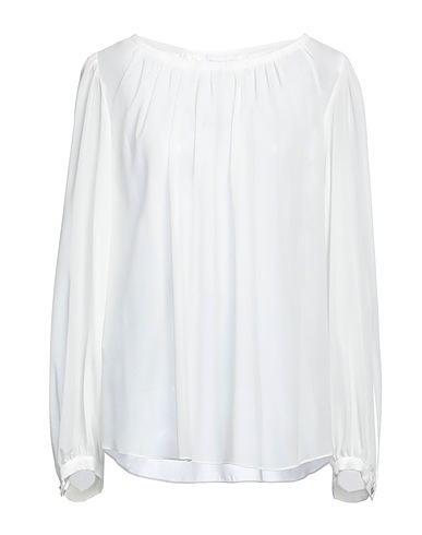 DIANA GALLESI Top Bianco 100% Poliestere
