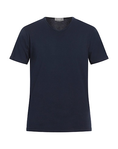 DANIELE ALESSANDRINI HOMME T-shirt Blu notte 100% Cotone