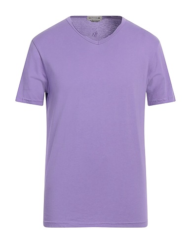 DANIELE ALESSANDRINI HOMME T-shirt Malva 100% Cotone