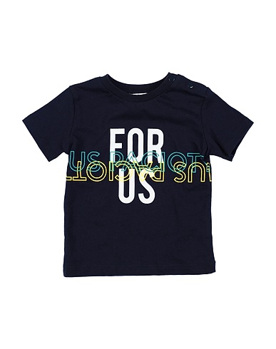 PACIOTTI 4US Ｔシャツ ミッドナイトブルー コットン 100%