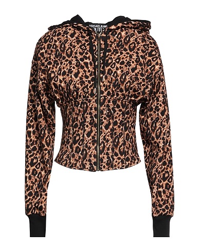VERSACE JEANS COUTURE Толстовка Верблюжий 100% Хлопок