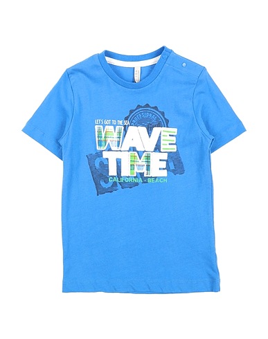 BIRBA T-shirt Bright blue 100% Cotton