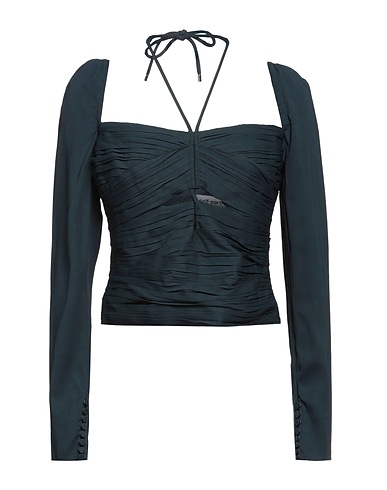 SELF-PORTRAIT Top Deep teal 96% Viscose, 4% Elastane