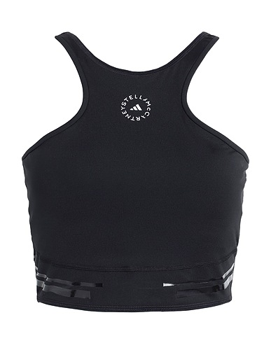 ADIDAS by STELLA McCARTNEY Activewear adidas by Stella McCartney TruePace Running Crop HEAT.RDY
 Black 79% Recycled polyester, 21% Elastane