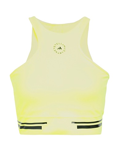 ADIDAS by STELLA McCARTNEY Crop top adidas by Stella McCartney TruePace Running Crop HEAT.RDY
 Yellow 79% Recycled polyester, 21% Elastane