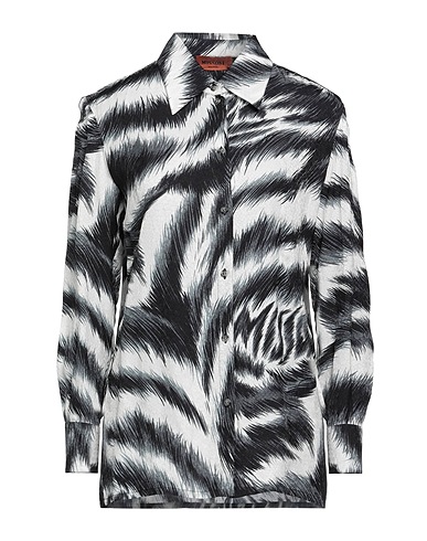 MISSONI Patterned shirts & blouses Black 100% Viscose