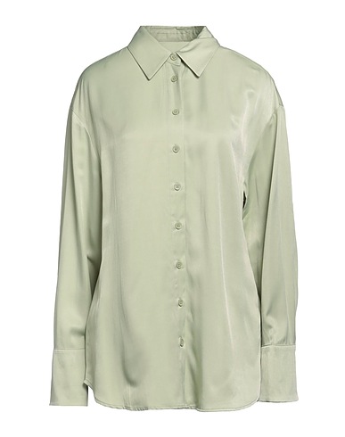 NA-KD Camicie e bluse tinta unita Verde salvia 68% Viscosa, 32% Poliestere