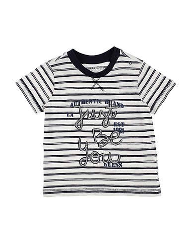 GUESS T-shirt Midnight blue 100% Cotton