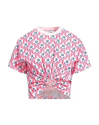 RABANNE Crop top Pink 100% Cotton