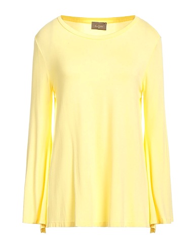 LOLITA T-shirt Giallo pastello 100% Viscosa
