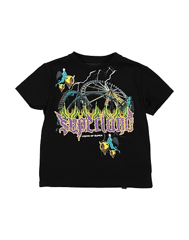 VISION OF SUPER T-shirt Nero 100% Cotone