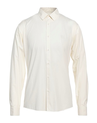 SANDRO Camicia tinta unita Avorio 71% Cotone, 29% Modal, Corozo (Avorio Vegetale)