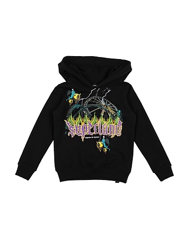 VISION OF SUPER Sweatshirt Black 100% Cotton