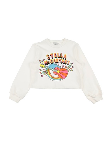 STELLA McCARTNEY KIDS Sweatshirt White 100% Cotton, Elastane
