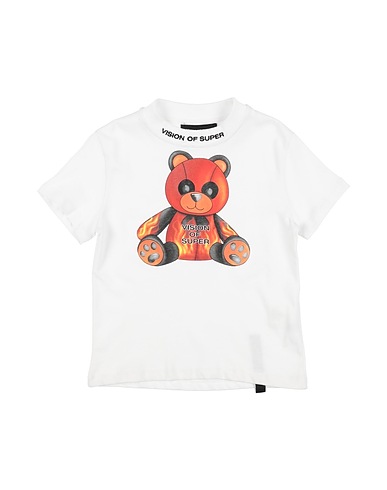 VISION OF SUPER T-shirt Bianco 100% Cotone