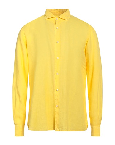 FEDELI TOPS & TEES Yellow 100% Linen