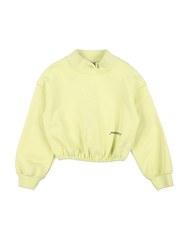HINNOMINATE Sweatshirt Light green 100% Cotton