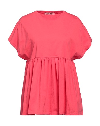 ROSÉ A POIS T-shirt Corallo 100% Cotone