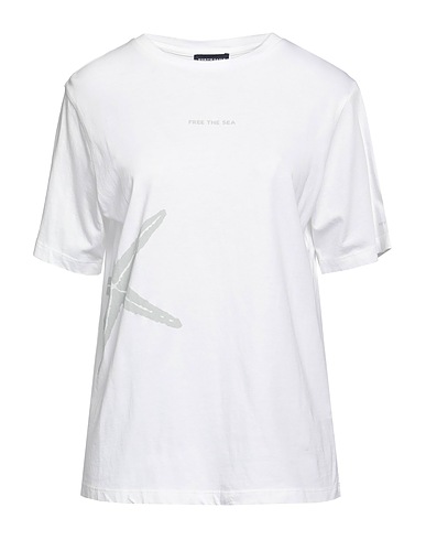 NORTH SAILS T-shirt White 70% Cotton, 30% Bamboo