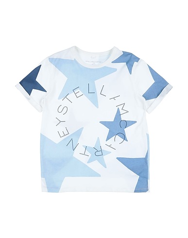STELLA McCARTNEY KIDS T-shirt White 100% Cotton, Elastane